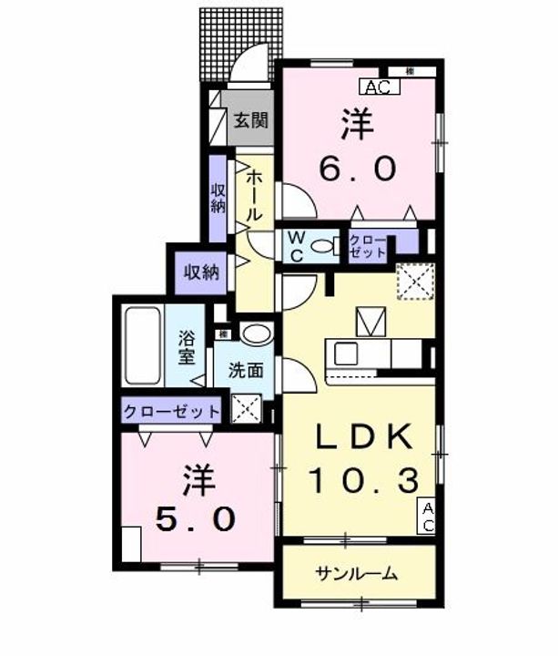 Uranus(ユラナス)の間取り
