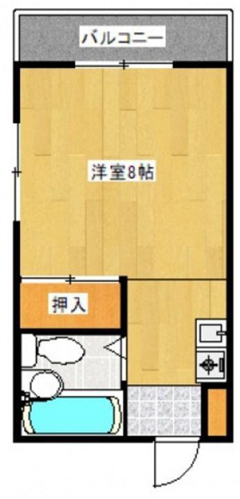 サンピア三滝の間取り