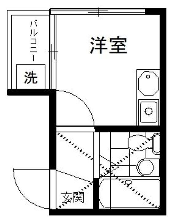 アルト大山の間取り