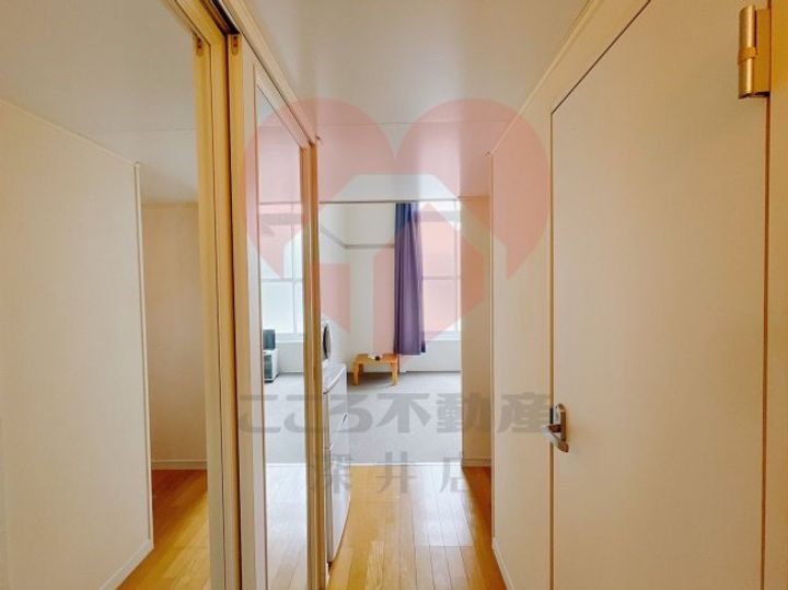 大阪府堺市中区東山(アパート)の賃貸物件の玄関