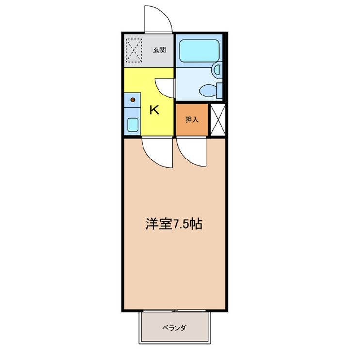 シェリーハウスの間取り