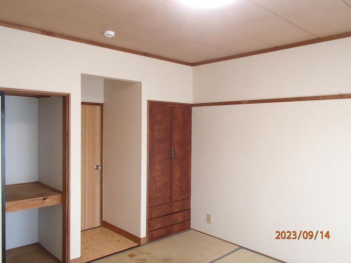コーポササキの居間