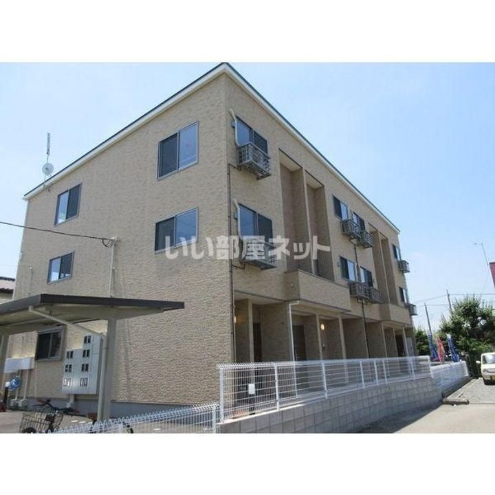 栃木県宇都宮市花房2(アパート)の賃貸物件の外観