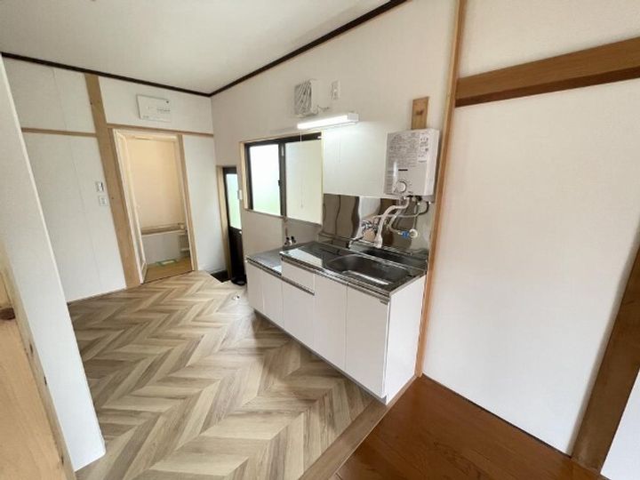 長野県長野市大字北堀(一戸建)の賃貸物件のキッチン