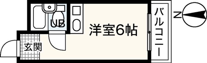 清水ビルの間取り