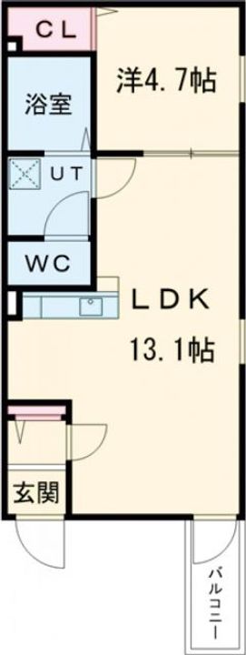 Precious庄内通の間取り