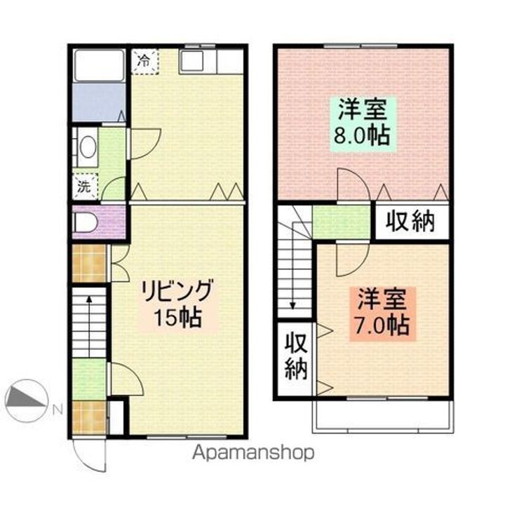 シュガータウン21の間取り