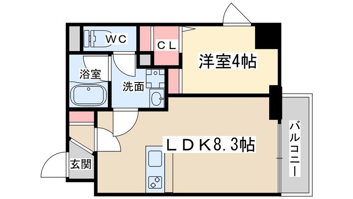 ブエナビスタ梅田イーストの間取り