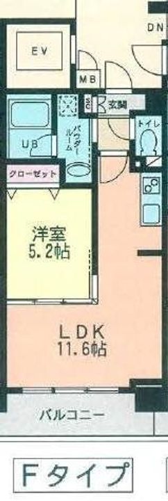 ルナーク船木の間取り