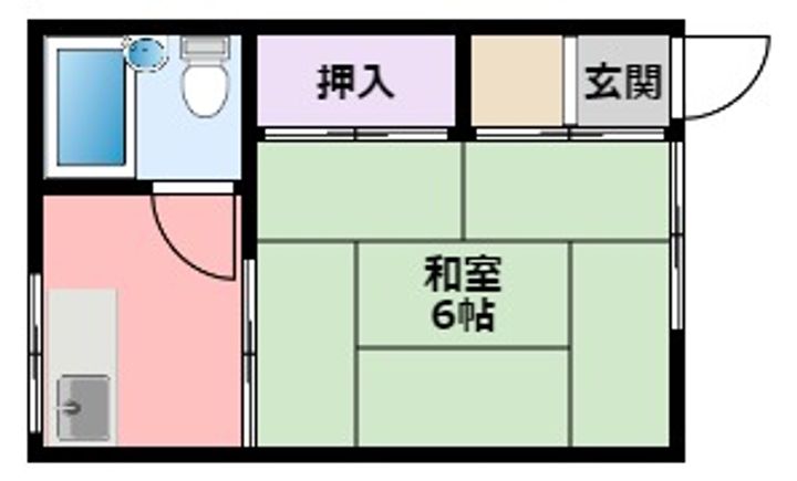 兵庫県西宮市笠屋町(マンション)の賃貸物件の間取り