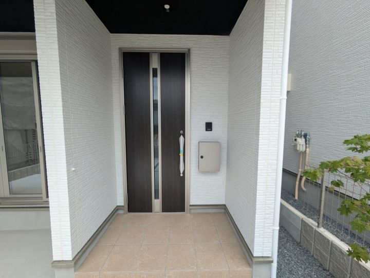 京都府京都市北区上賀茂北ノ原町(一戸建)の賃貸物件の玄関
