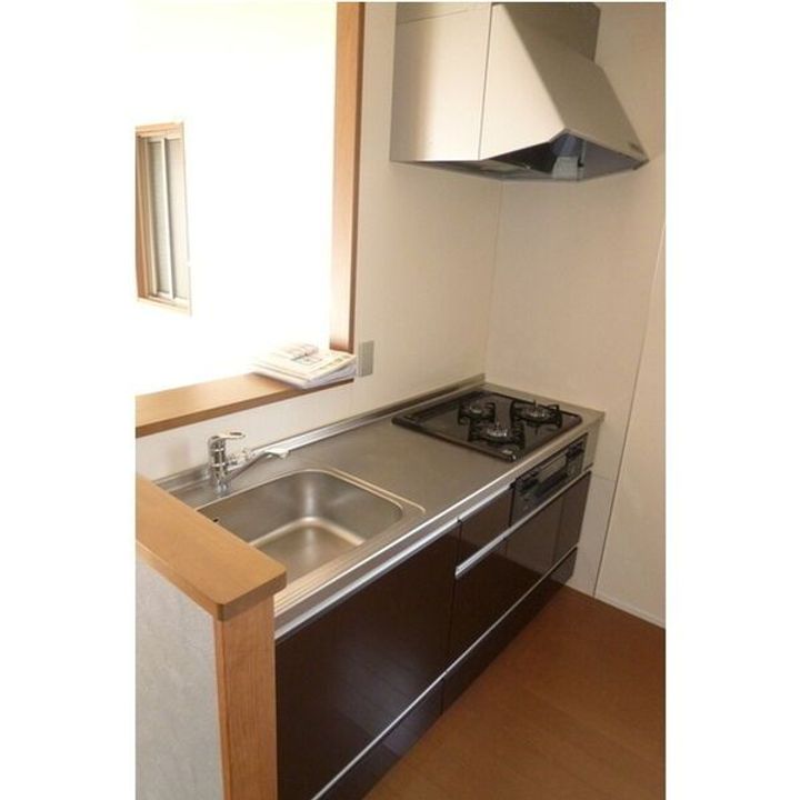 栃木県宇都宮市越戸町(一戸建)の賃貸物件のキッチン