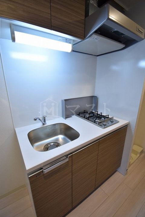 プレサンスOSAKA DOMECITYスクエアのキッチン