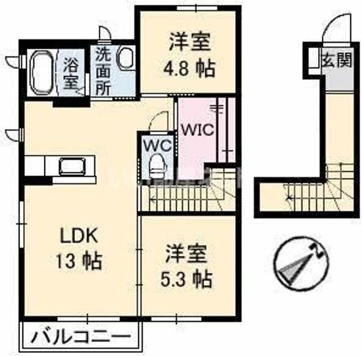 バウハウスの間取り
