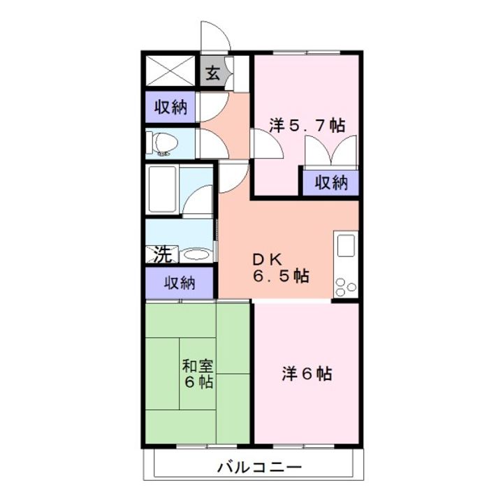 GS壱番館の間取り