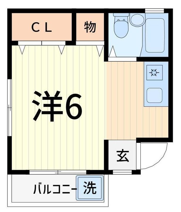 キャッスルIIの間取り