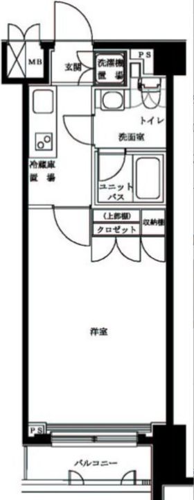ルーブル学芸大学七番館の間取り