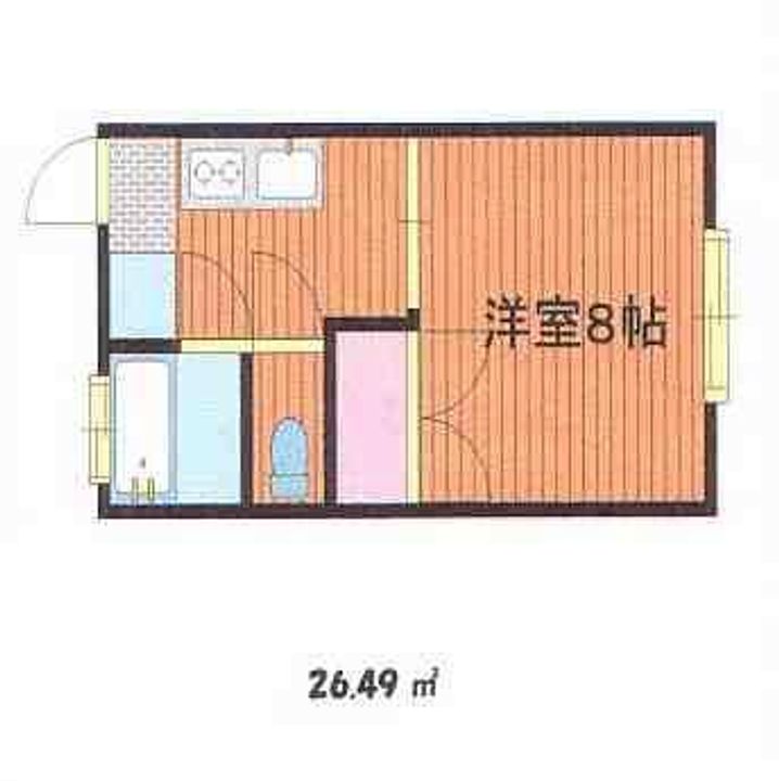 コーポソウマの間取り
