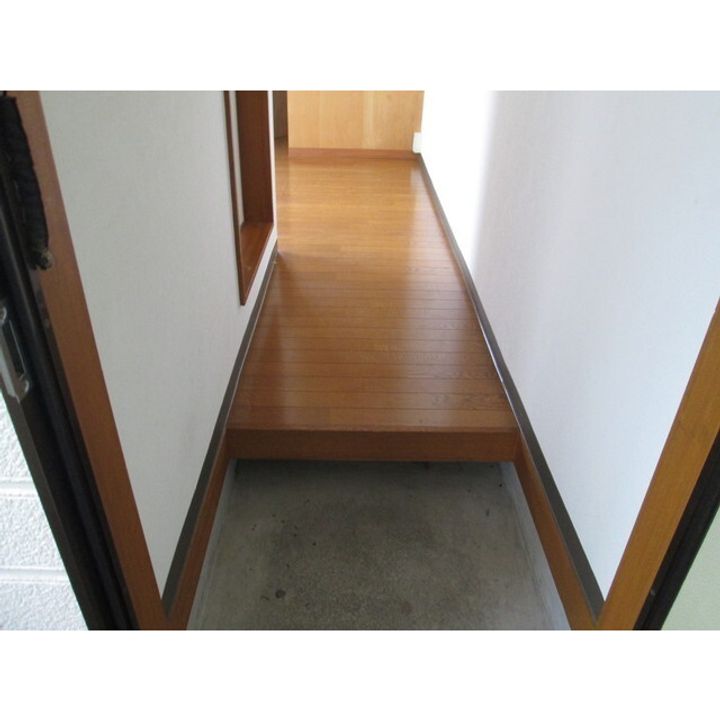 グリーンフラットの玄関