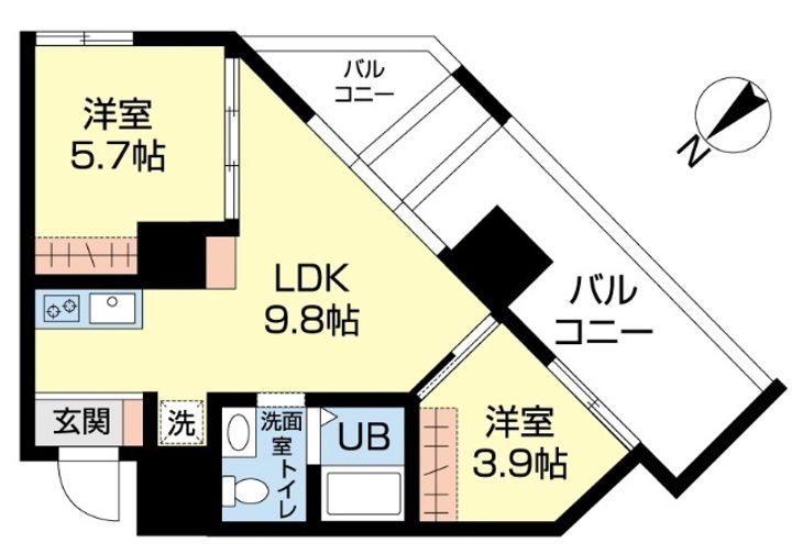 (新築)ZEE HAVENの間取り