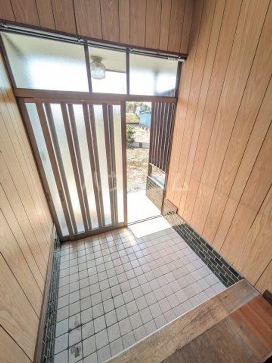群馬県渋川市赤城町勝保沢(一戸建)の賃貸物件の玄関