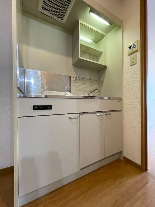 岡山県倉敷市阿知1の賃貸マンションのキッチン