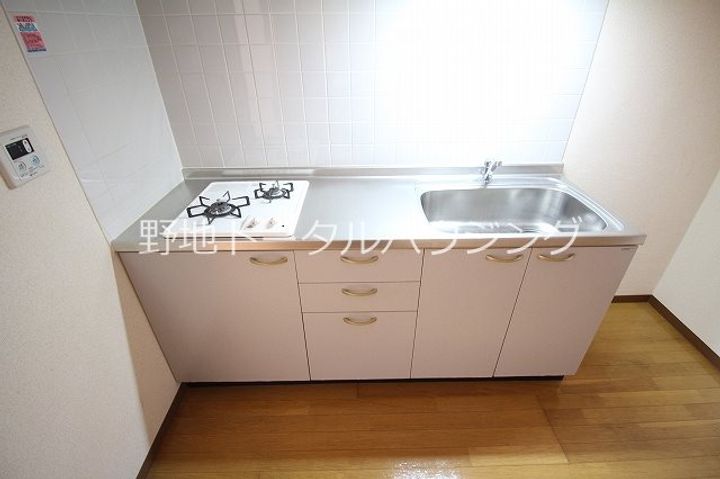 東京都世田谷区下馬1(マンション)の賃貸物件のキッチン