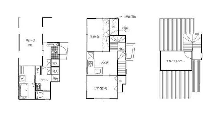 神奈川県相模原市南区上鶴間本町9(一戸建)の賃貸物件の間取り