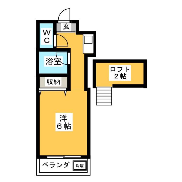シティパレス狭山の間取り