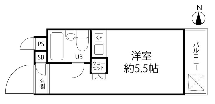 セントヒルズ一ツ橋学園の間取り