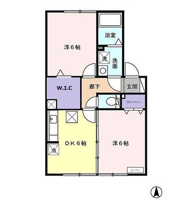 グラン パエーゼ新町の間取り