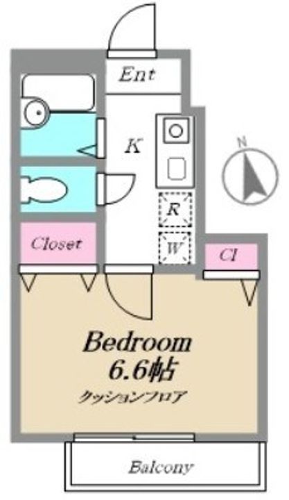 東京都練馬区豊玉南2(アパート)の賃貸物件の間取り