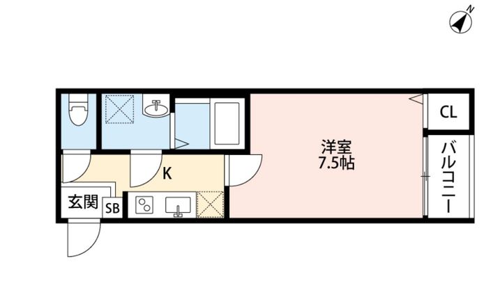 BOA SORTEの間取り
