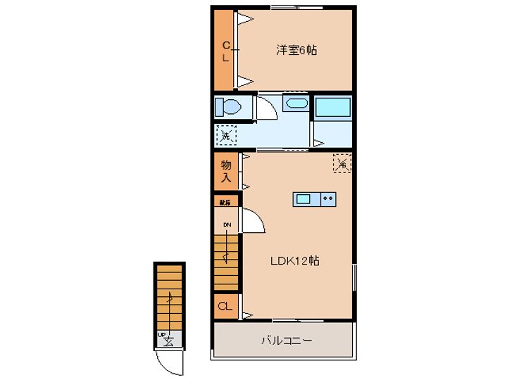 サン トロ ポローニアの間取り