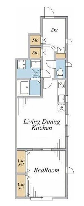 東京都板橋区小茂根4(アパート)の賃貸物件の間取り