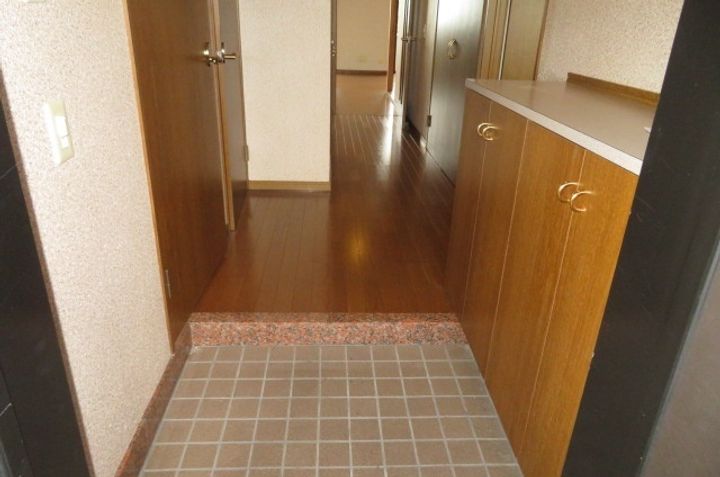 ソレイユレヴァンの玄関