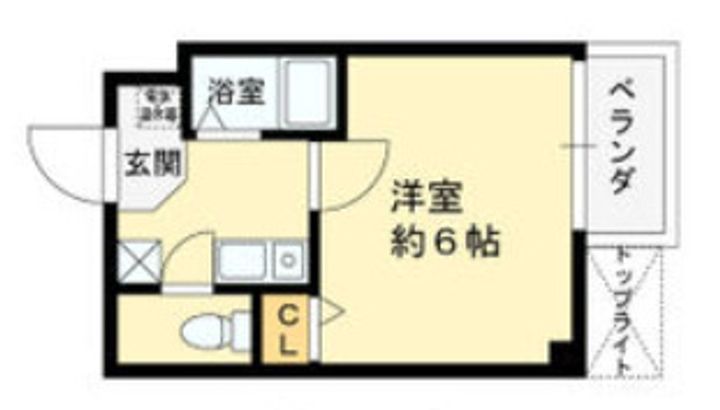 ロンモンターニュ小阪の間取り