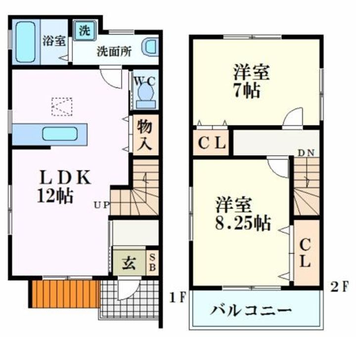 兵庫県姫路市増位本町1(一戸建)の賃貸物件の間取り