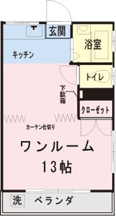 千葉県市川市相之川1(アパート)の賃貸物件の間取り