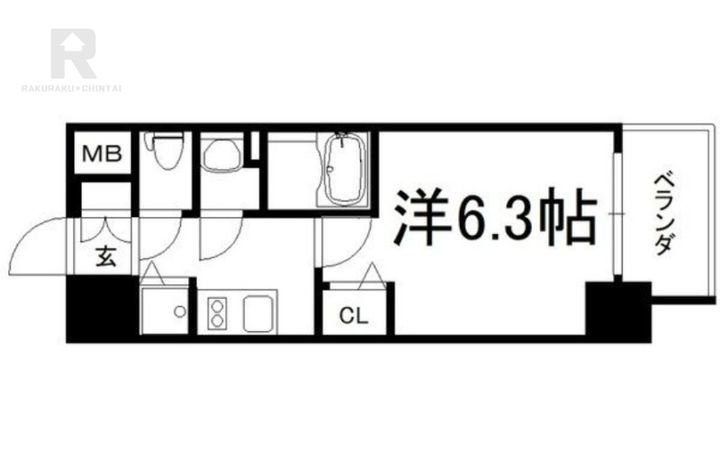 大阪府大阪市城東区野江2(マンション)の賃貸物件の間取り