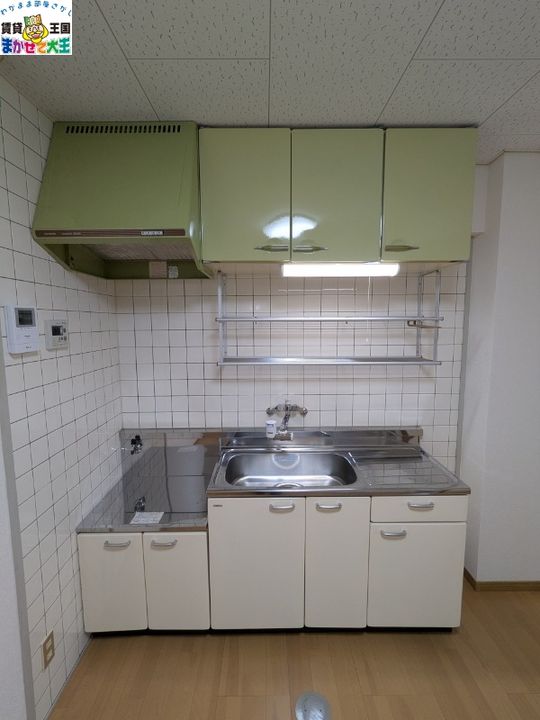 長崎県長崎市目覚町(マンション)の賃貸物件のキッチン