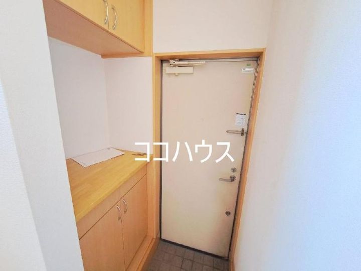 コーポウォッセ1の玄関