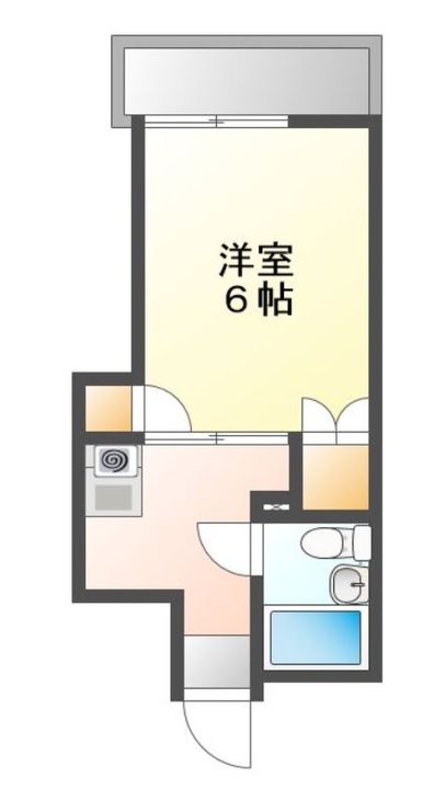 コーポ創備の間取り