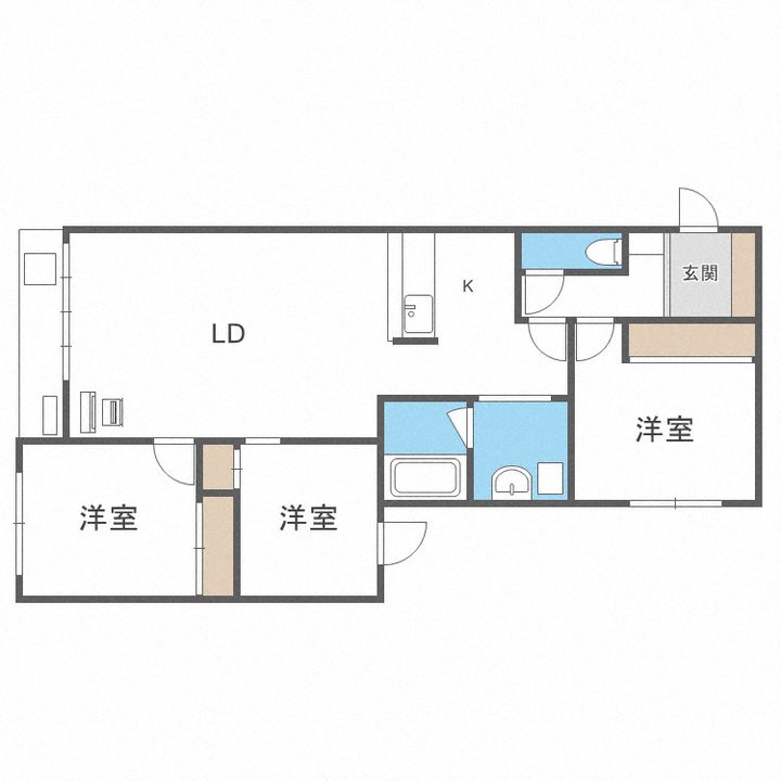 Sansevieria714(サンスベリア)の間取り