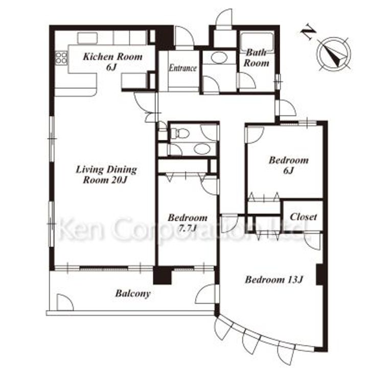 FOREST VIEW MEGUROの間取り