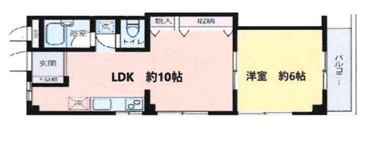 朝原ビルの間取り