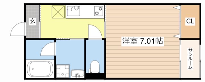 レジーナの間取り