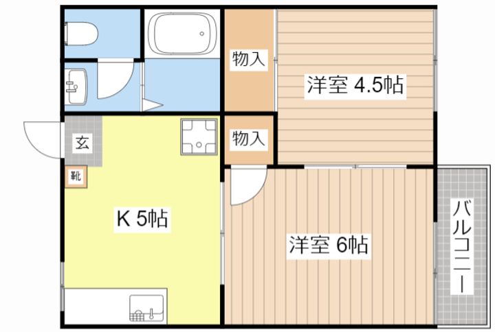 メゾン叶の間取り