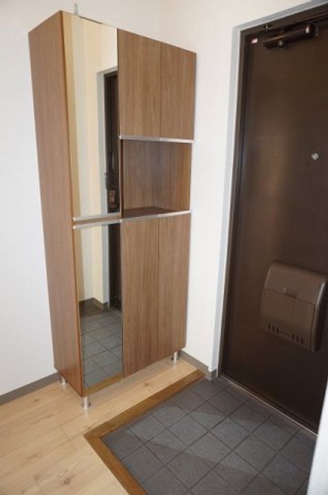 ベルドミール鶴川の玄関