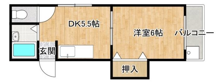 マウンティングッズの間取り